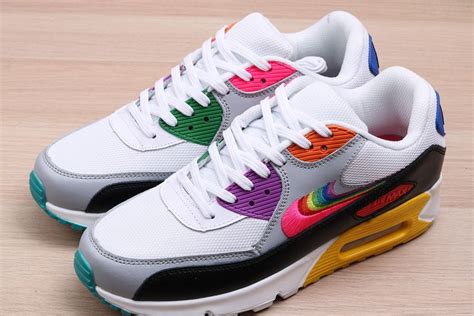 nike air max 90 betrue white multicolor|air max 90 black suede.